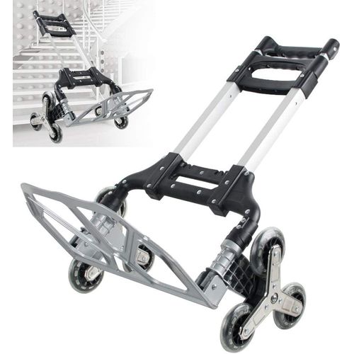 product_image_name-Generic-Chariot d'escalier pliable à 6 roues en aluminium, Hauteur réglable-1