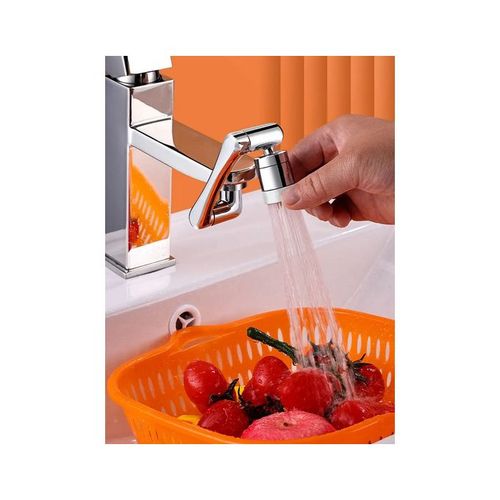 HEGEHE Tête de pulvérisateur de robinet de cuisine rotative à 1080 °,  extension de robinet d'évier universel, robinets d'aérateur adaptateur  douche