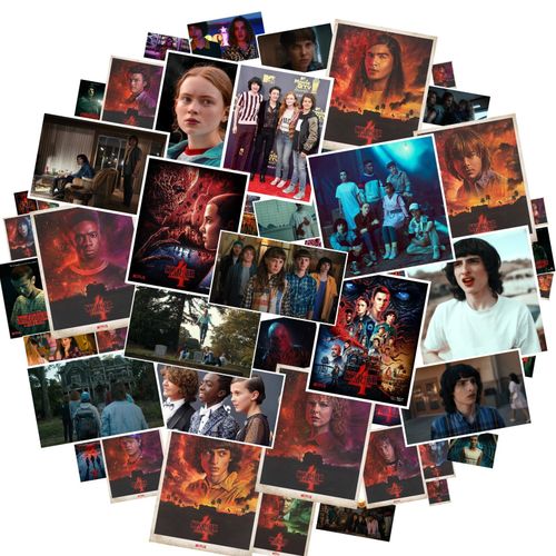 product_image_name-Generic-Stranger Things trailer NETFLIX Classique Série stickers Saison 4 Autocollants D'anime Téléphone 30 pcs-1