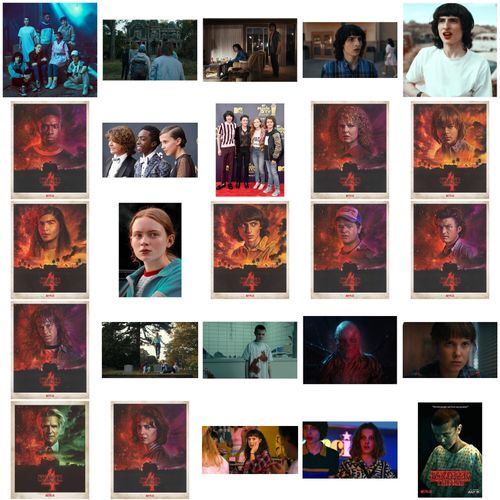 product_image_name-Generic-Stranger Things trailer NETFLIX Classique Série stickers Saison 4 Autocollants D'anime Téléphone 30 pcs-6