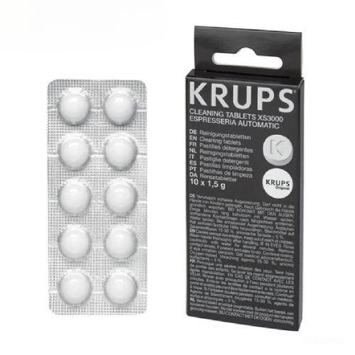 Krups TABLETTE DE NETTOYAGE (10 PASTILLES) POUR EXPRESSO XS300010