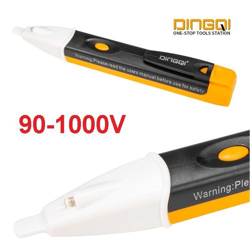 DINGQI Testeur Tension Sans Contact Détecteur 90-1000V , AC Volt Stylo  Detector électroscope à prix pas cher