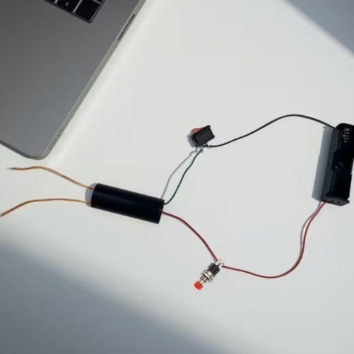 product_image_name-Generic-Kit Générateur Haute Tension 400kV DC 6-12V à Convertisseur Step-Up avec Système d'Arc Pulsé, Module de Puissance Complet et Ensemble Transformateur pour Systèmes DC-1