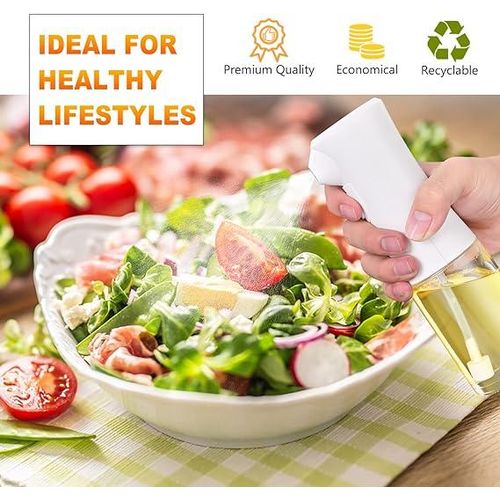 product_image_name-Generic-2 Pièces Spray Huile Cuisine en Verre, Vaporisateur Huile, Bouteilles d'huile-7