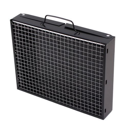 product_image_name-Bbq-Barbecue Portable Barbecue Pliable Barbecue à Charbon Camping en Acier Inoxydable Barbecue Grill-2