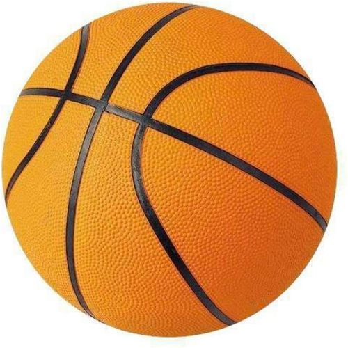 Generic Ballon de basketball orange en caoutchouc à prix pas cher