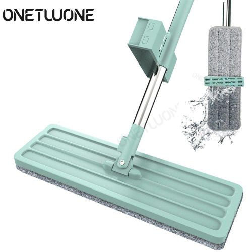 product_image_name-Generic-Serpillière à Essorage Automatique 360° – Balai Mop avec Seau Rotatif – Nettoyage Facile Sol Carrelage, Marbre & Parquet-1