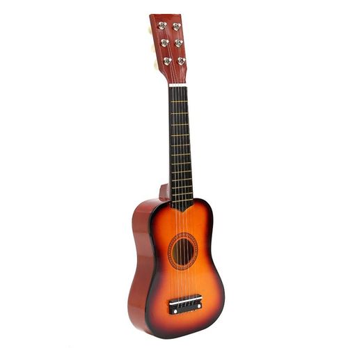 Generic Guitare parfaite Pour enfant en Bois de Haute Qualité - 58 cm -  Orange à prix pas cher