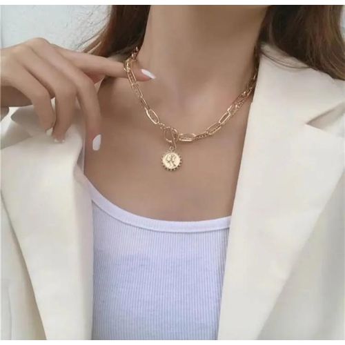 product_image_name-Generic-Collier en métal sculpté vintage pour femme-1