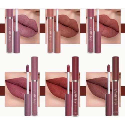 product_image_name-HANDAIYAN-Rouge à Lèvres – 6 Couleurs – Résistant à l’Eau, Longue Durée, Teintes Nude & Prune-3
