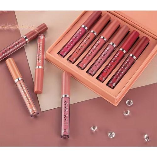 product_image_name-HANDAIYAN-Rouge à Lèvres – 6 Couleurs – Résistant à l’Eau, Longue Durée, Teintes Nude & Prune-5