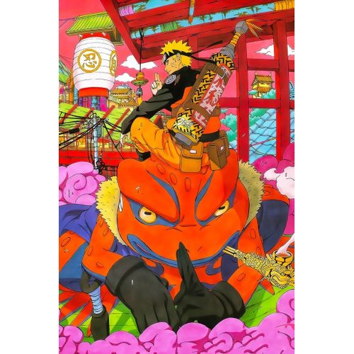 Generic Naruto Shippuden Anime Sasuke Kakachi Poster Chambre Haute qualité