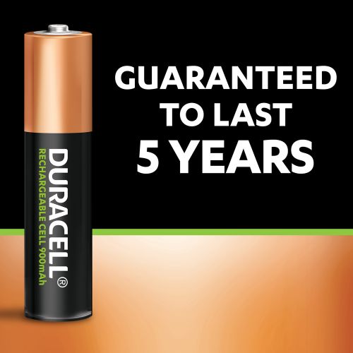 Duracell 4 Piles AAA Rechargeable Batteries 900 MAh NiMh: La puissance pour  vos appareils à prix pas cher