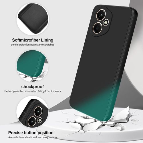 product_image_name-Case-جراب سيليكون سائل لهاتف Honor 400 5G - أسود-2