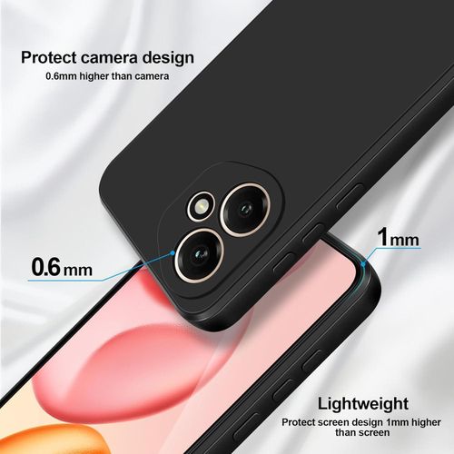 product_image_name-Case-جراب سيليكون سائل لهاتف Honor 400 5G - أسود-3