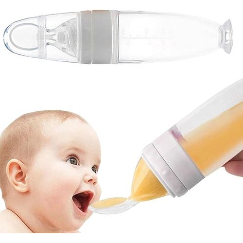 Generic Biberon Cuillère en Silicone pour Bébé, Repas Liquide à