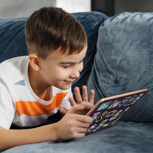 product_image_name-Generic-autocollants de jeu au néon 51 pièces pour enfants, autocollant d'inspiration pour joueur pour bouteille d'eau, autocol-2