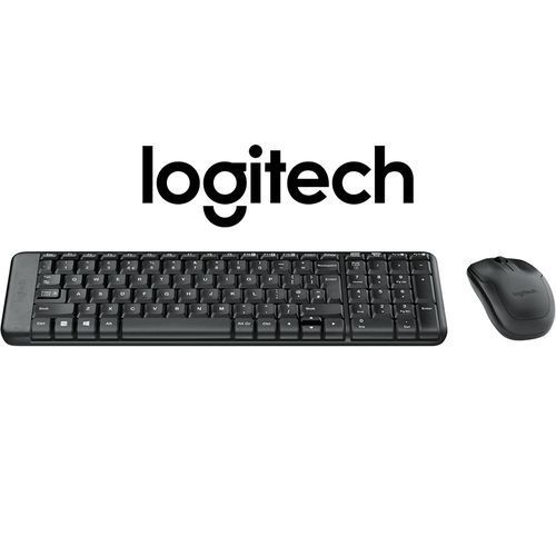 Logitech CLAVIER + SOURIS SANS FIL LOGITECH - Prix pas cher