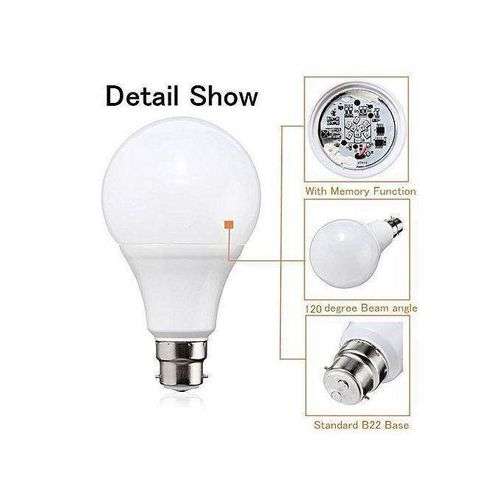 product_image_name-Generic-Ampoule LED RGB à couleur variable et télécommande-2