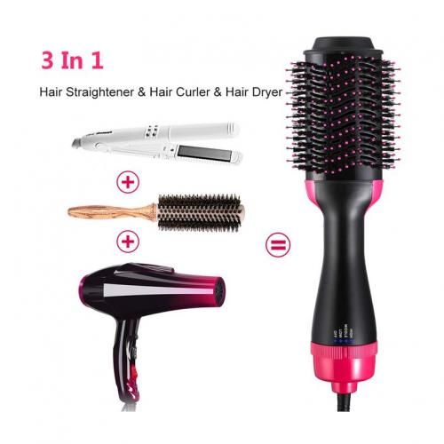One step brosse soufflante, brosse sèche-cheveux,1200 watt brush/peigne
