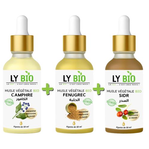 product_image_name-LY BIO-PACK HUILE CAMPHREE 50ML - PIPETTE + HUILE FENUGREC 50ML - PIPETTE + HUILE SIDR 50ML - PIPETTE-1