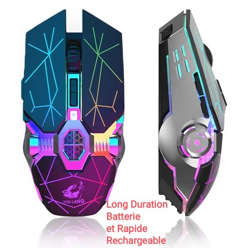 Generic Souris Sans Fil Verticale Ordinateur De Jeu 2,4 GHz - Prix pas cher