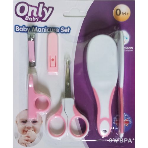 Ciseaux à ongles pour Bébé - coupe-ongles bébé - rose