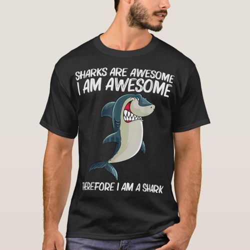 T shirt requin hotsell homme