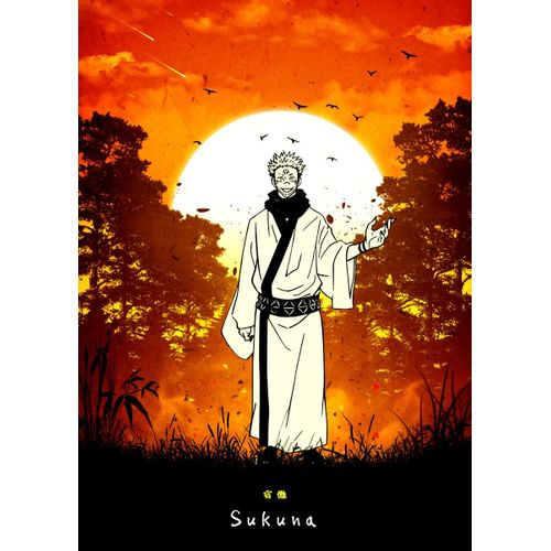 product_image_name-Generic-Sukuna jujutsu kaisen  Style 17 Poster Chambre Haute Qualité-1