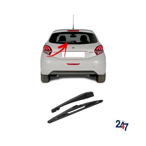 Bras essuie glace arriere PEUGEOT 208 1