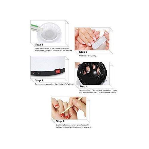 product_image_name-Generic-Machine à Vapeur Professionnelle pour Dépose d'Ongles et Dissolvant Efficace-2