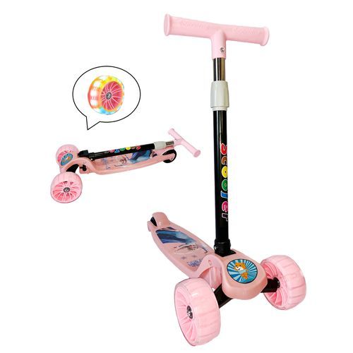 Generic Trottinette pour enfants, garçons et filles avec hauteur réglable  (ROSE), RL (BF) à prix pas cher