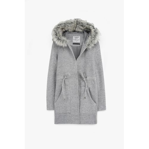 Marwa Manteau cachemire a capuche Gris a prix pas cher Jumia Maroc