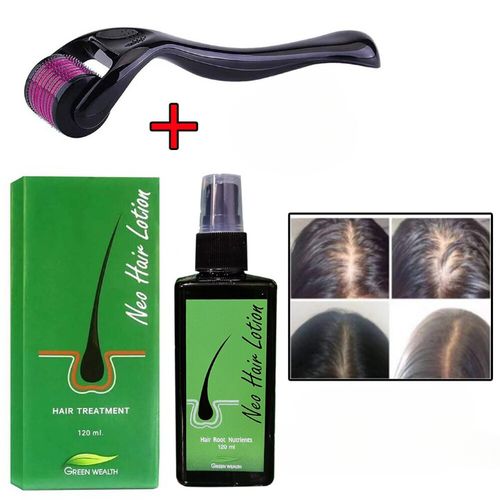 Generic pack Derma Roller anti-chute, Pulvérisation d'huile repousse des  cheveux,120 ml à prix pas cher