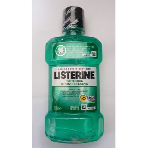 LISTERINE Bain de Bouche Protection Dents et Gencives 250ml