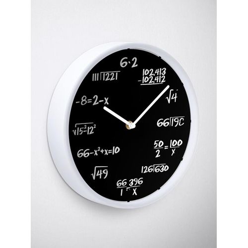 product_image_name-Generic-Mathclock Wall Clock Decoration For House & Rooms-1