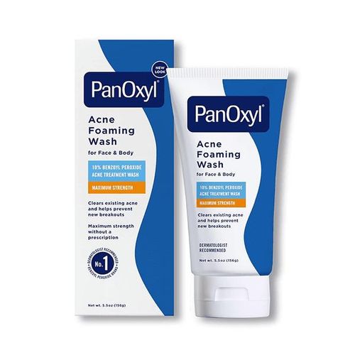 PanOxyl Acne Foaming Wash Benzoyl Peroxide 10% Maximum Strength