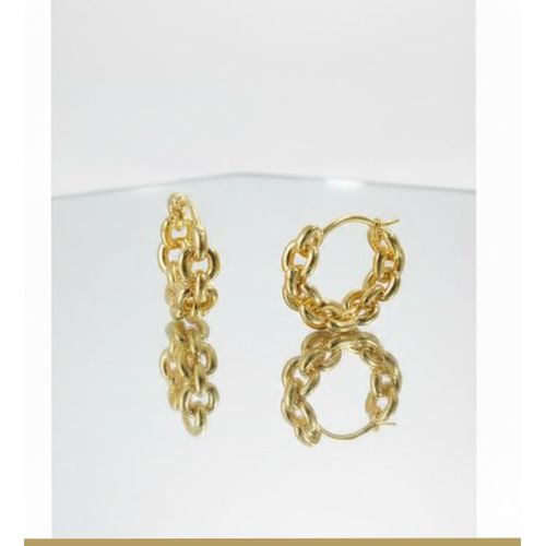 product_image_name-Generic-Boucles d’Oreilles Créoles Chaîne Dorée – Acier Inoxydable – Élégantes & Tendance-1