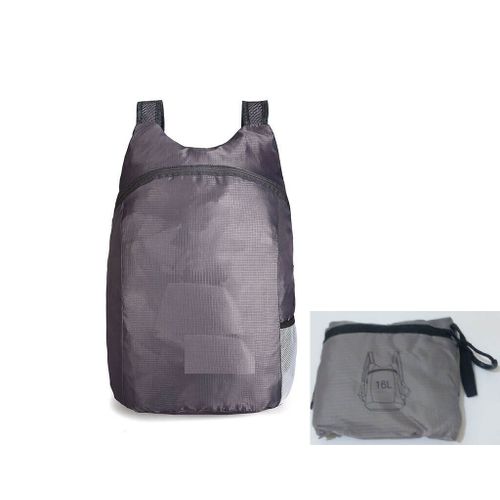 Sac à dos pliable avec un sac de rangement imperméable