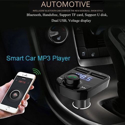 Sans fil allume-cigare Transmetteur FM Bluetooth Adaptateur Radio