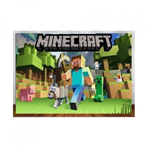 Deco anniversaire minecraft