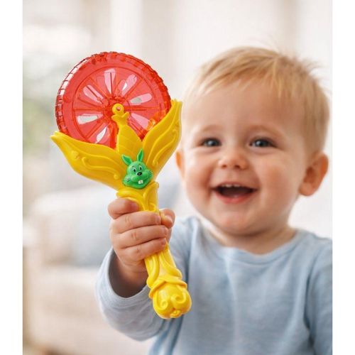 product_image_name-Generic-خشخيشة أطفال بمقبض مع عجلة دوارة صوتية مدمجة، لعبة تنمية حسية مع 4 كرات داخلية، سهلة الإمساك، تحفز المهارات الحركية الدقيقة والتنسيق، مثالية للعب في المنزل وكهدية للأطفال من سن 3 سنوات-1