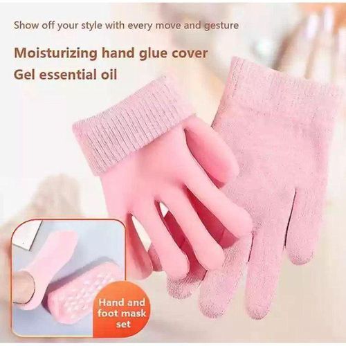product_image_name-Generic-spa ensemble 2 paire de chaussettes en gel hydratant 2 paire de gants en gel-3