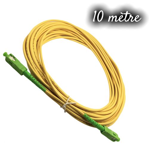 Cable fibre optique Simplex monomode 10M