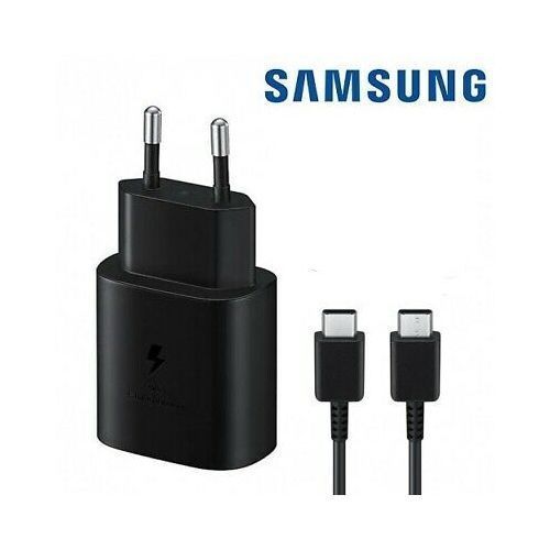 Samsung Chargeur secteur Officiel Samsung 25W USB-C – Noir à prix pas cher