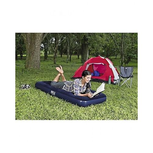 Matelas gonflable de camping 1 place bleu 185 x 76 x 22 cm - Bestway