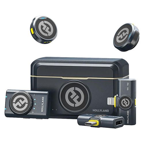 product_image_name-Hollyland-Lark M2 Combo Wireless Lavalier Microphone-1