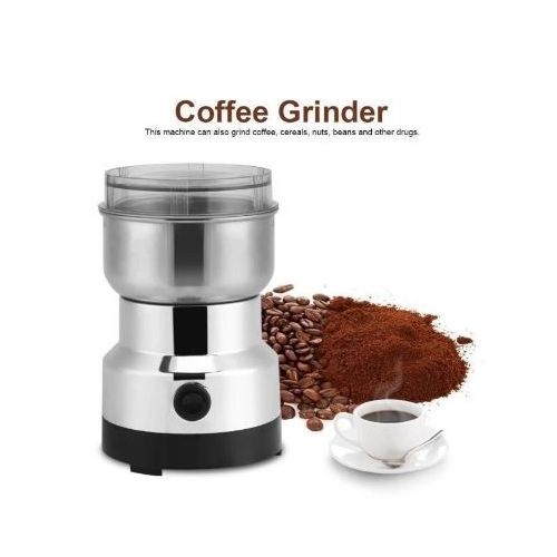 product_image_name-Generic-مطحنة قهوة كهربائية من الفولاذ المقاوم للصدأ بقوة 150 وات // طحن منزلي ناعم للفاصوليا وطحن القهوة والحبوب والمواد الطبية وأغذية الأطفال والأطعمة التمهيدية-4