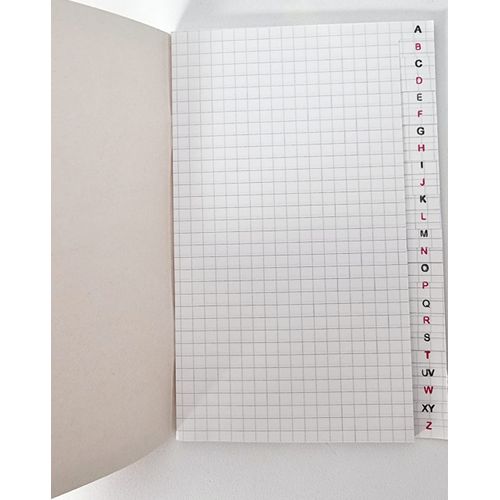 Selecta Carnet Répertoire petit carreaux 96 pages 60g format 11*17cm sans  spiral à prix pas cher