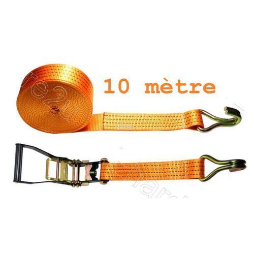 Generic Offfre 10m attache à cliquet tirer voiture Sangle d arrimage  ceinture à prix pas cher